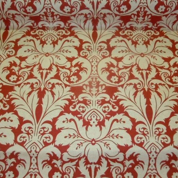 Lacefield Designs Charlotte Damask in Sangria Fabric - Picture 2 of 5